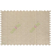 Beige colour with square thread dots main cotton curtain designs